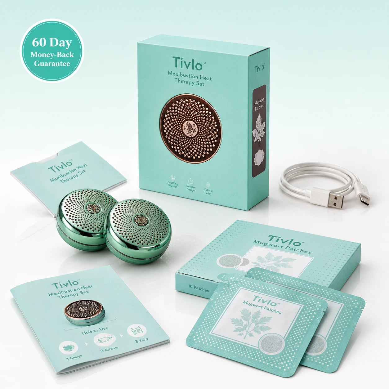 Tivlo™ Moxibustion Heat Therapy Set